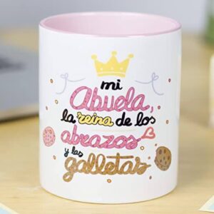 Taza logo abuela reina