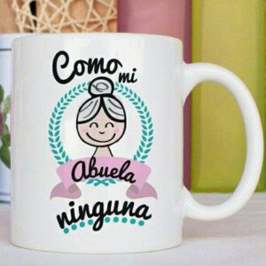 Taza logo como mi abuela