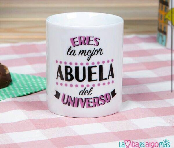 Taza logo mejor abuela