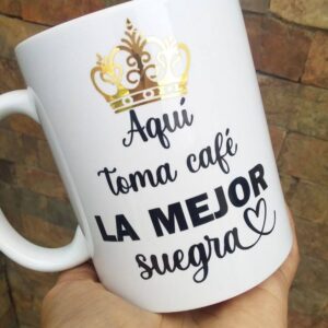 Taza logo mejor suegra