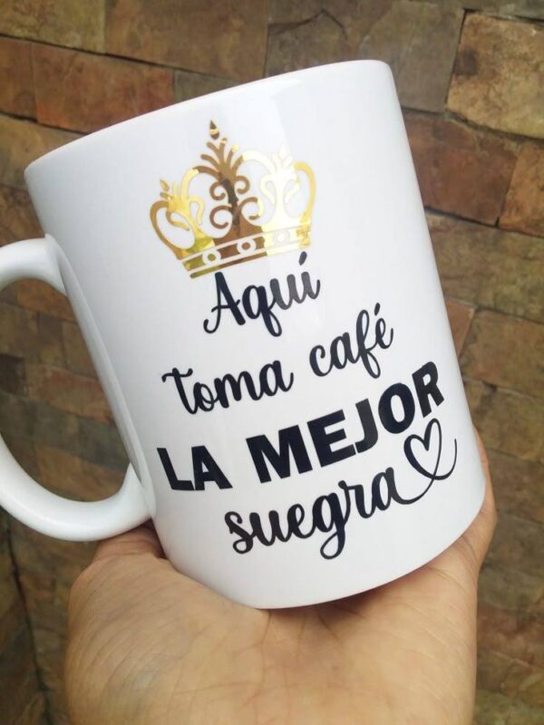 Taza logo mejor suegra