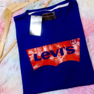 Blusa azul logo levis