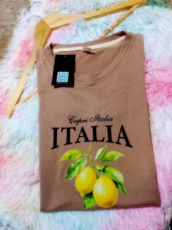 Blusa cafe logo italia