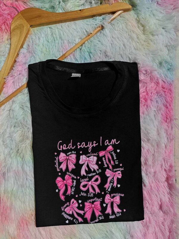 Blusa negra logo ged says